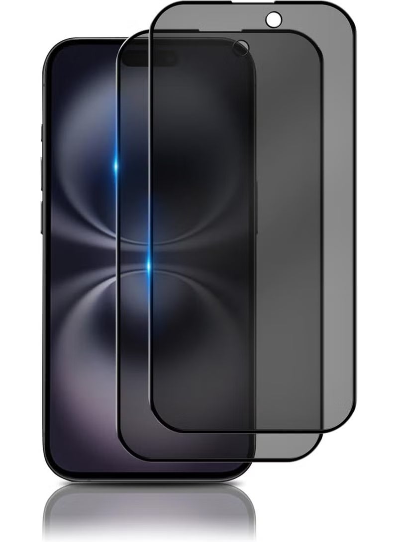 روك بو 2 جهاز كمبيوتر شخصي زجاج مقلص متوافق مع iPhone 17 PRO MAX حماية الشاشة الخصوصية [مكافحة التجسس] [مكافحة الخدش] [صلابة 9H] زجاج مقلص لـ iPhone 17PRO MAX - Image 1