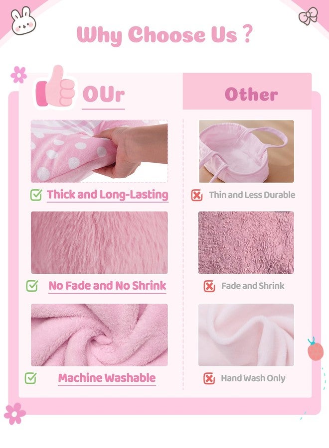 BABESIDE 8 Pcs Baby Doll Accessories, Reborn Baby Dolls Clothes with Bassinet for 17-22 Inch Babydolls, Outfit fit Newborn Babies Dolls Girl, Babies Pretend Play Set (Not Doll) - Image 3