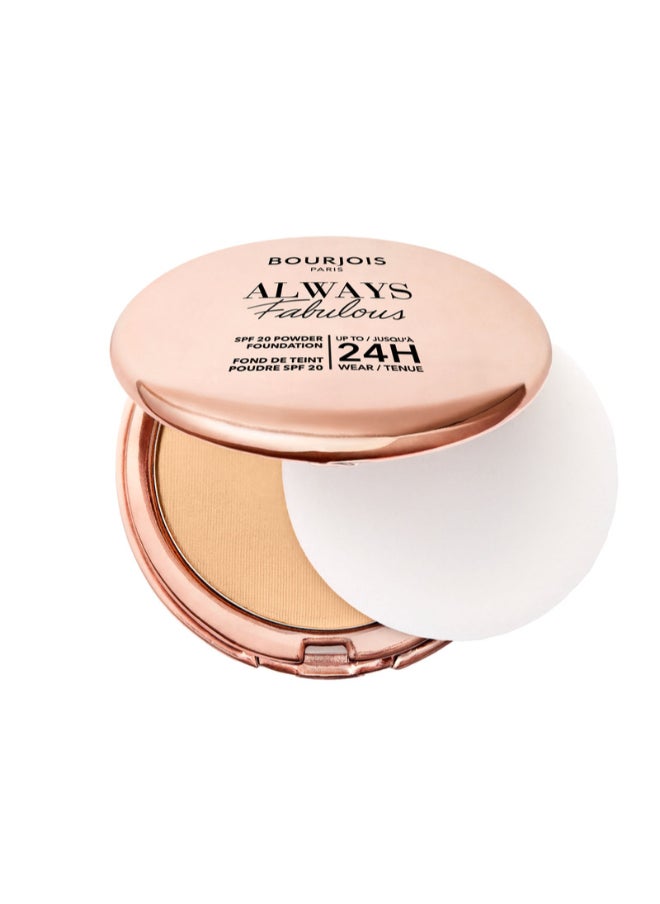 BOURJOIS PARIS - Always Fabulous Powder Foundation - 310 - BeiGramse, 7Grams - Image 1