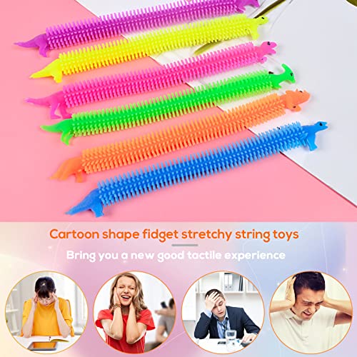 Juuxncgv 20 PCS Stretchy Fidget Toy,Colorful Stretchy Strings Fidget Toy for Children's Day Gift,Kids,Adults,Boys,Girls,Stress Relief,Calming and Relaxing Present - Image 5