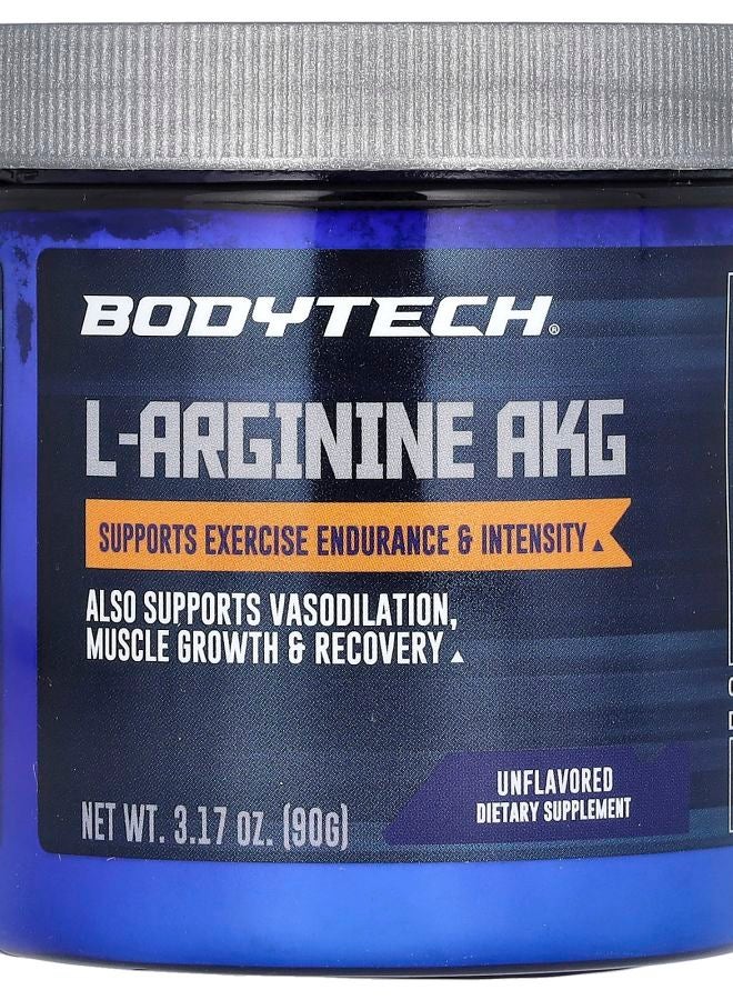 BODYTECH - LArginine AKG Unflavored 3.17 oz (90 g) - Image 1