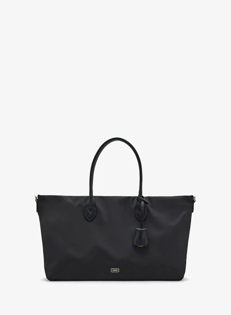 Mango Shopper Bag With Double Handle