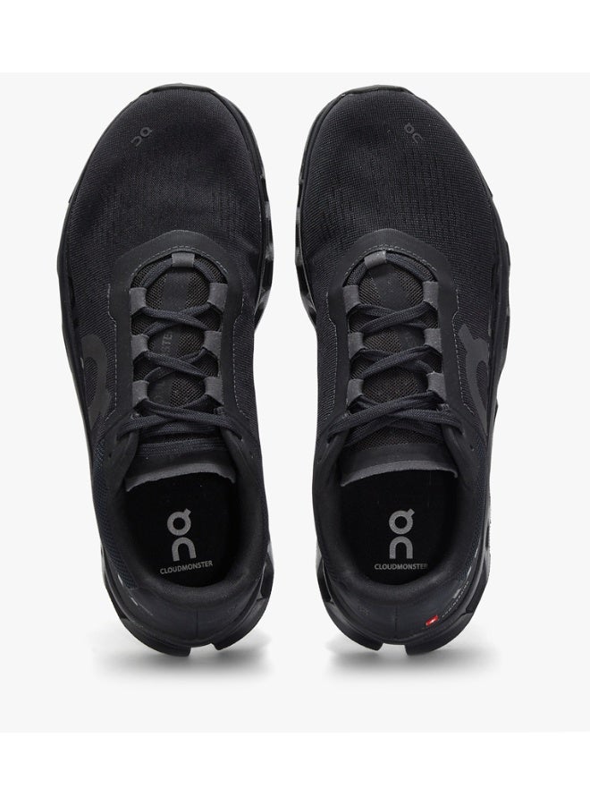 ON Cloudmonster Void running shoes in black - Image 2