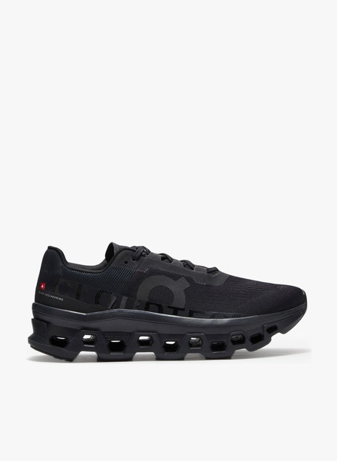 ON Cloudmonster Void running shoes in black - Image 1