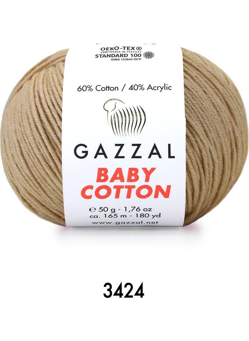Gazzal Baby Cotton Amigurumi 50GR - Knitting Yarn 