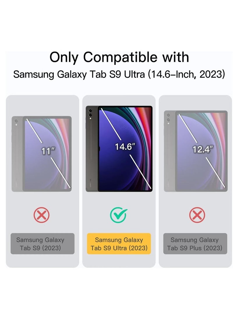 JAJEEK "2024 Samsung Galaxy Tab S9 Ultra 14.6 Inch Case – Soft TPU Ultra-Thin Smart Cover with Pencil Holder, Auto Wake/Sleep for Galaxy Tab S9 Ultra (2023)" - Image 4