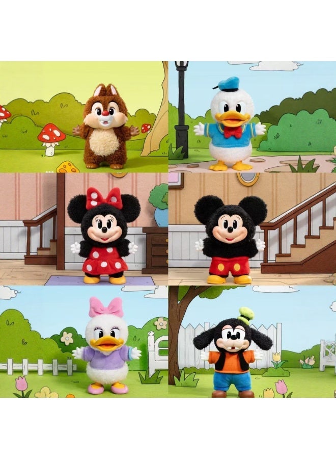 Disney Mickey Mouse Mickey Family Cute Together Keychain Series Figures Blind Box, Random Design Action Figures Collectible Toys Home Decorations - Image 2