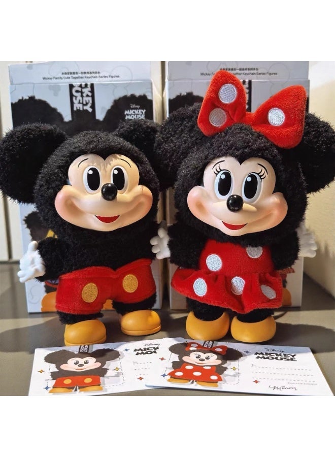 Disney Mickey Mouse Mickey Family Cute Together Keychain Series Figures Blind Box, Random Design Action Figures Collectible Toys Home Decorations - Image 3