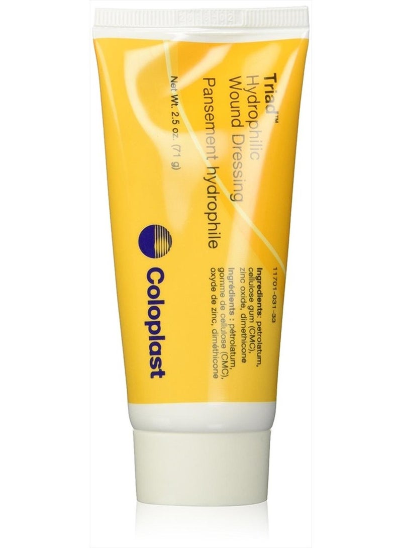 Coloplast Triad Hydrophilic Wound Dressing, 2.5 Oz Tube (621964) Category: Specialty Dressings Woundcare Products - Image 1