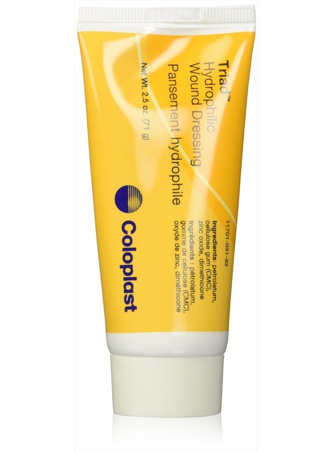 Coloplast Triad Hydrophilic Wound Dressing, 2.5 Oz Tube (621964) Category: Specialty Dressings Woundcare Products - Image 1