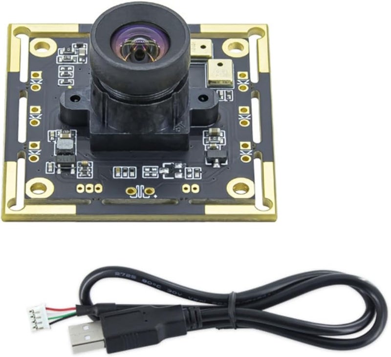2MP 100 Degrees Camera Module with Dual Microphones 1080P 30FPS for Scanning and Recognition - Image 4