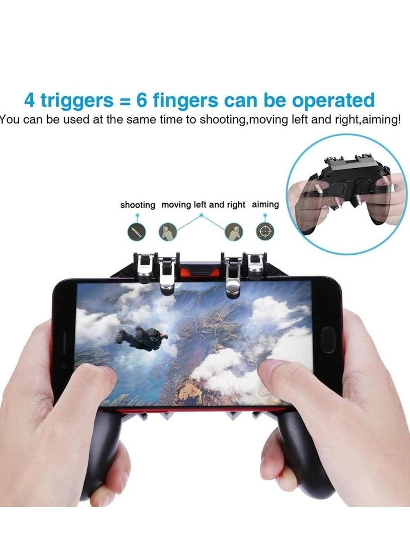 Memo Mobile Game Controller - Model AK-66 - Suitable for Most Mobile Phones - Black - Image 4