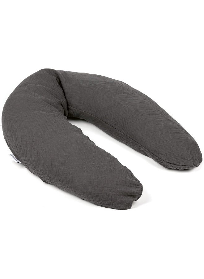 Doomoo Comfy Big Multi-Use Pillow, Tetra Grey - Image 1