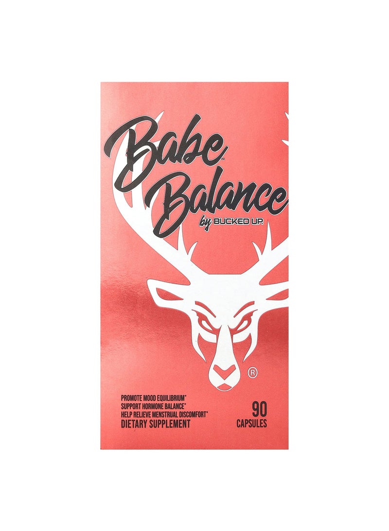 Bucked Up Babe, Balance, 90 Capsules - Image 1