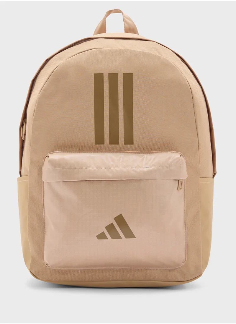 Adidas Classic Back To School 3 Stripe Backpack
