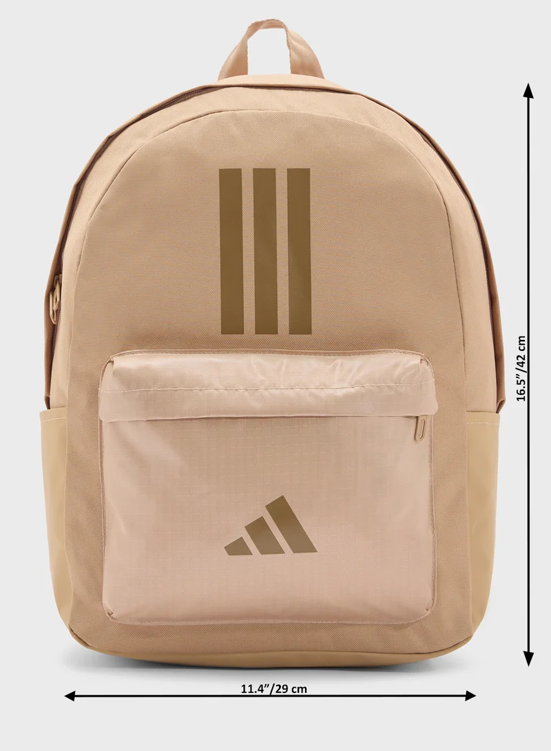 Adidas Classic Back To School 3 Stripe Backpack