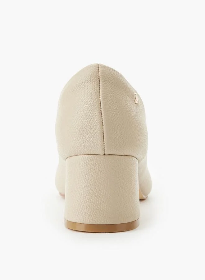 Flora Bella By Shoexpress BEIGE Flora Bella Women Block Heel Shoes for Women | Best Price UAE