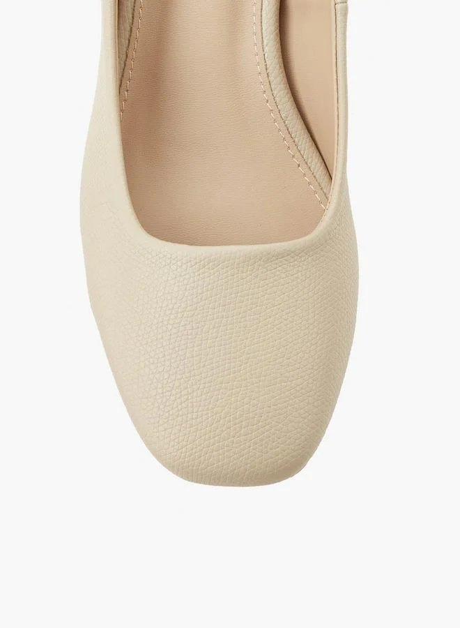 Flora Bella By Shoexpress BEIGE Flora Bella Women Block Heel Shoes for Women | Best Price UAE