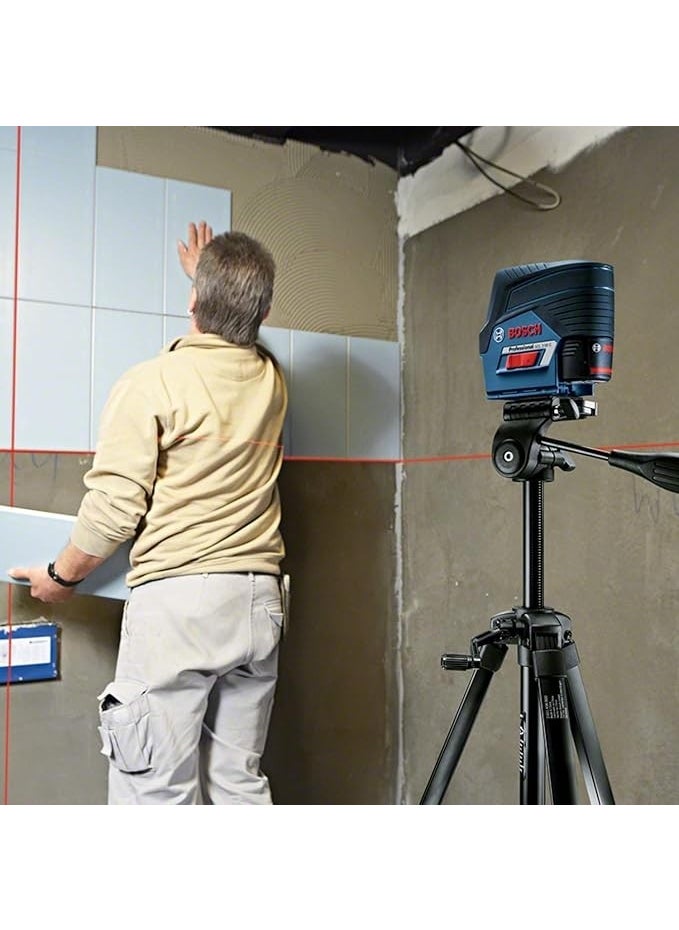 BOSCH Gcl 2-50 C Professional Line Laser + Bt 150 Tripod (0 601 066 G02)  - Image 4