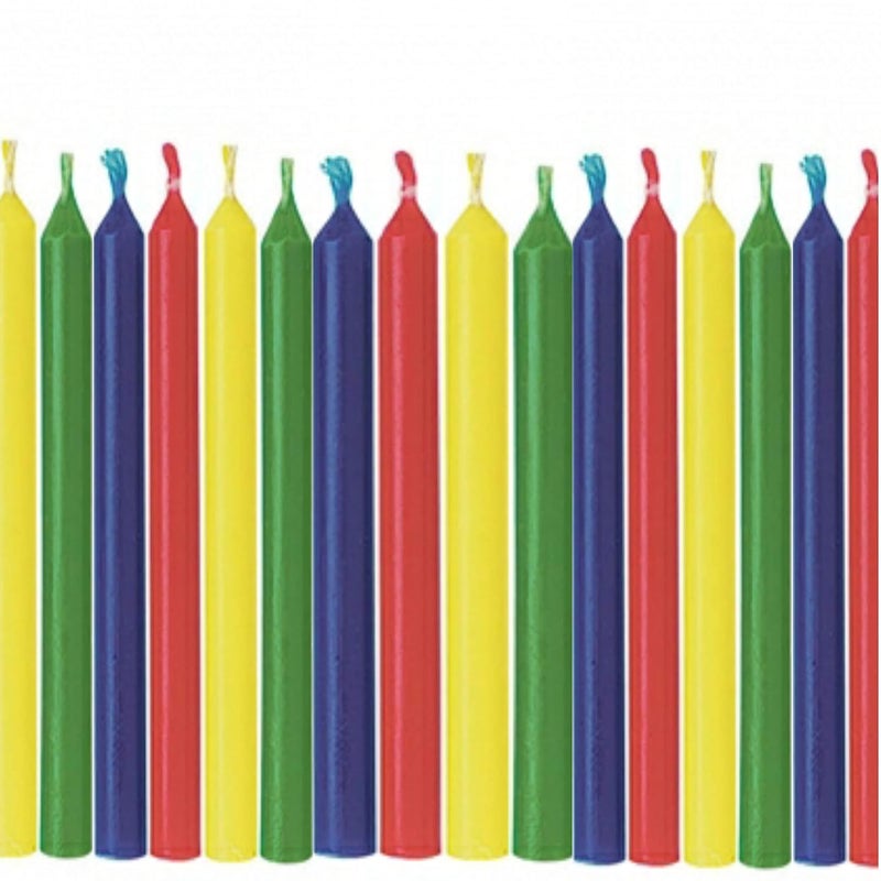 ASIDEA Multicolour Stick Candle for Diwali Living Room Festival Decoration Pack of 140