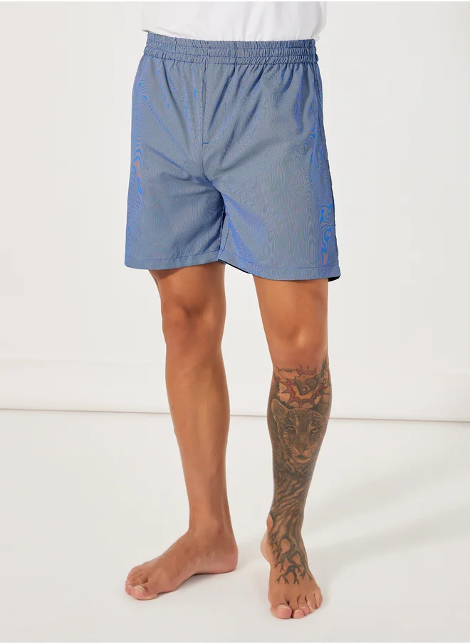 Styli Styli Pack of 2 - Checked Assorted Woven Boxers