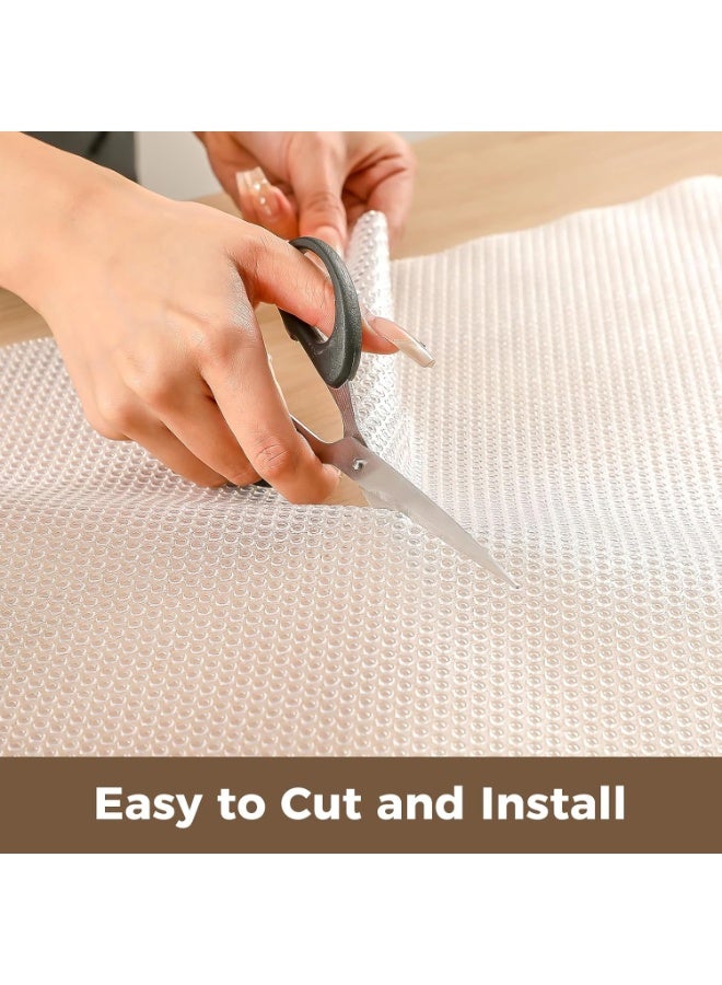Silicone Drawer Roll for Kitchen Drawer or Cabinet and Refrigerator Drawer Washable and Water-proof to Protect Drawer from Oil 300*45cm White - Image 4