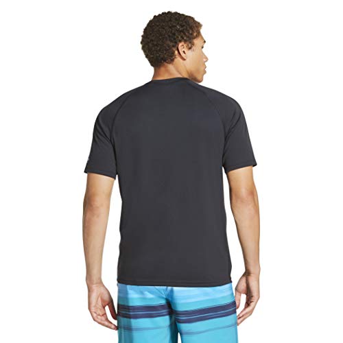 Speedo Men's Uv Swim Shirt Short Sleeve Regular Fit Solid - Image 3
