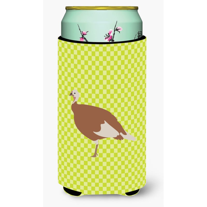 Caroline's Treasures ""Caroline's Treasures Jersey Buff Turkey Hen Green Decorative Can Hugger  Tall Boy  Multicolor""