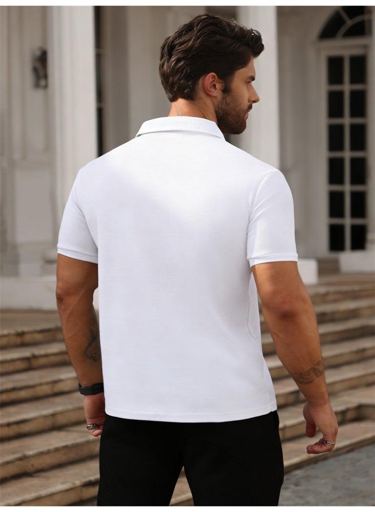 general Men's Polo Shirts Short Sleeve Golf Shirts Classic Fit Casual Performance T-Shirt - Image 3
