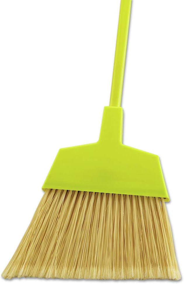boardwalk Boardwalk BWK932M 53 in Handle Poly Bristle Angler Broom  Yellow 1Dozen  - Image 2