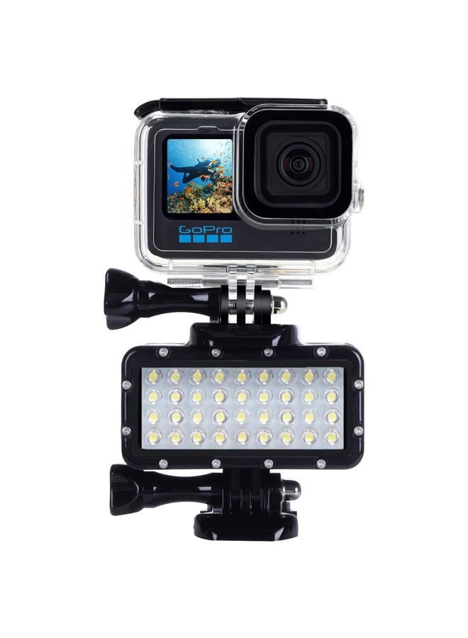 Suptig Diving Light High Power Dimmable Waterproof LED Video Light Fill Night Light Diving Underwater Light Waterproof 147ft for Gopro Hero 13/Hero 12/11/10/9/8/7/6/5/5S/4/3+ More Action Cam - Image 3