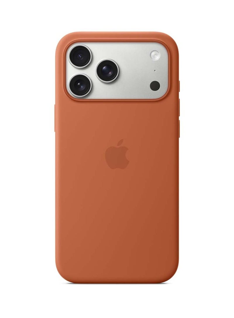 Techie Apple iPhone 17 Pro Max Silicone Case with MagSafe – Tera Cotta - Image 2