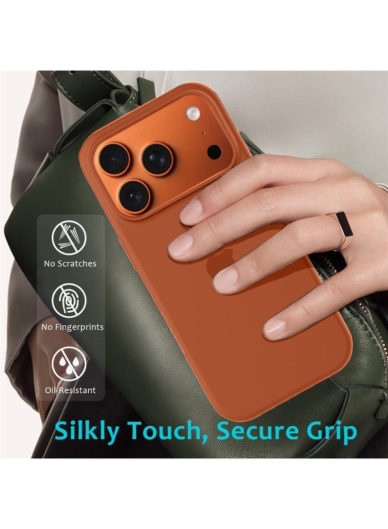 Techie Apple iPhone 17 Pro Max Silicone Case with MagSafe – Tera Cotta - Image 5