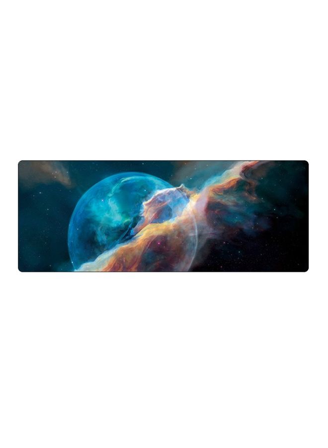 BURAQ 400x900x1.5mm Unlocked Large Desk Mouse Pad(6 Galaxy)  - Image 1