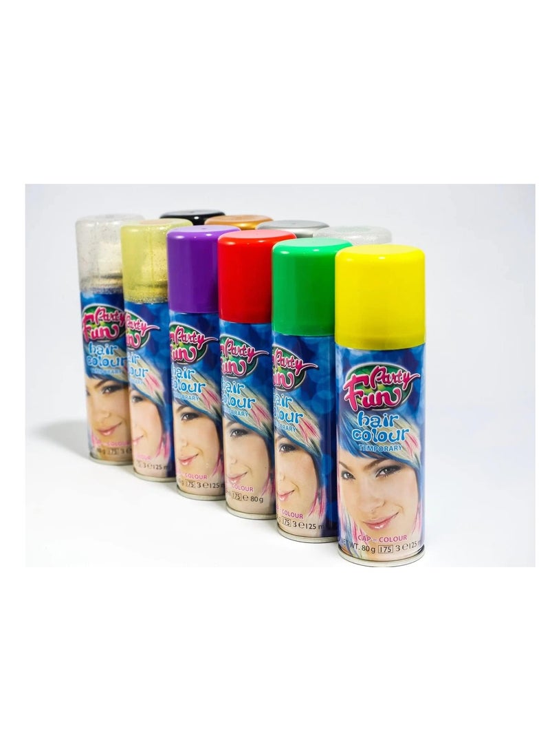 بارتي فن بخاخ تلوين الشعر أزرق 125 مل - Image 3