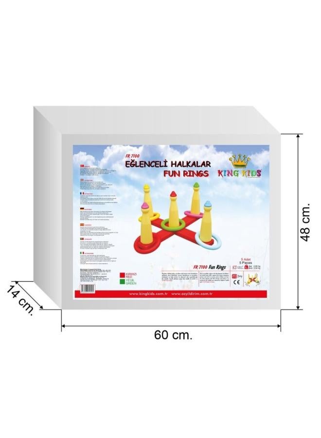 King Kids Ring Toss Game Set  - Image 2