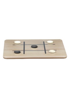 Regal Games Regal Games - Reversible Wooden Board for Chess, Checkers & Tic-Tac-Toe - 24 Interlocking Wooden Checkers and 32 Standard Chess Pieces - for Age 8 to Adult for Family Fun  - Image 2