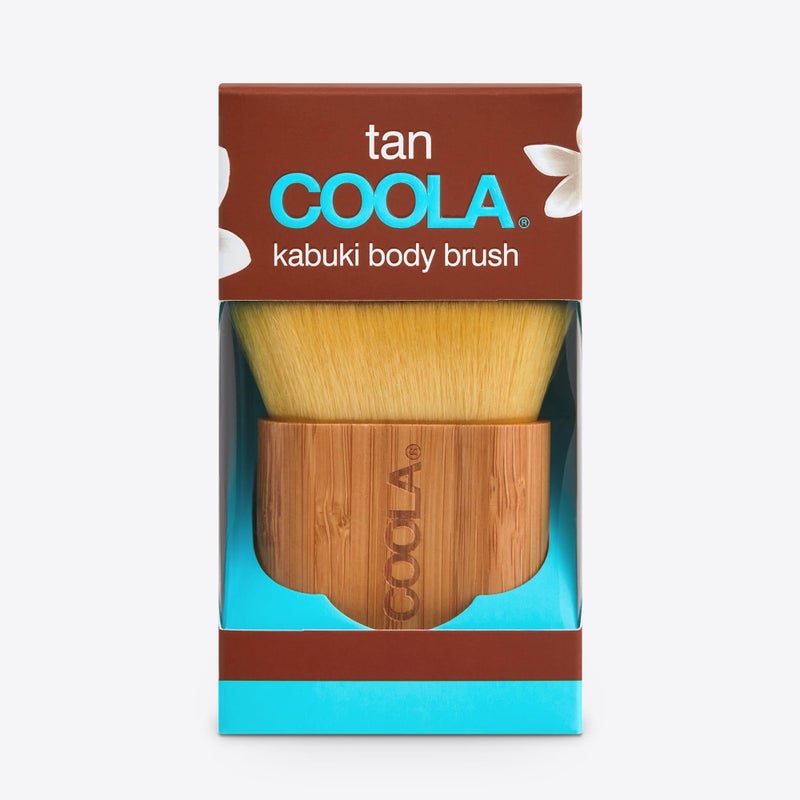 COOLA Sunless Self Tanner Kabuki Body Brush Self Tan Applicator for Organic Sunless Tanning Lotion