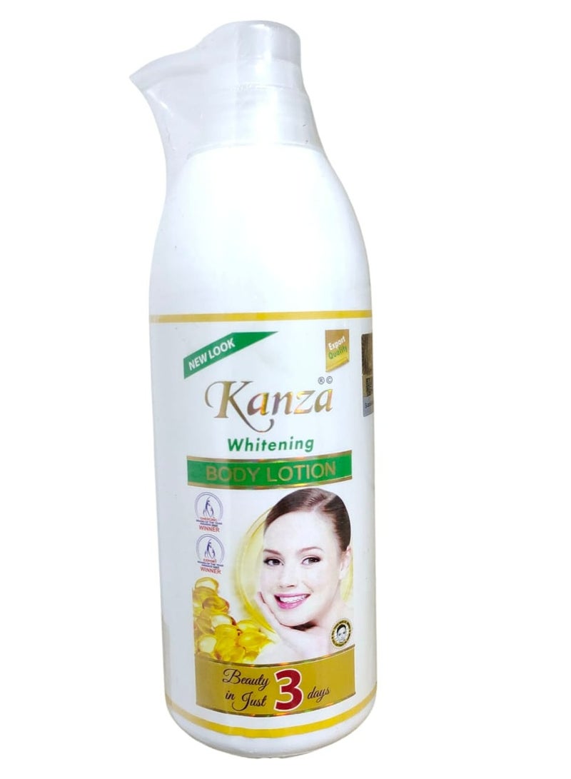 كنزه لوشن تبييض الجسم 550 مل