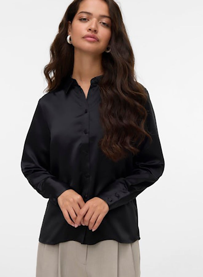 VERO MODA Vmmerle Ls Shirt Wvn Ga Noos - Image 4