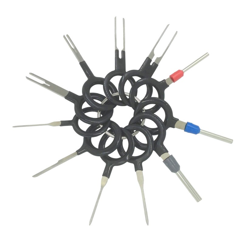 kweiny Auto Terminals Removal Key Tool Electrical Wiring Connector Release Pin11 Pieces No Duplicate