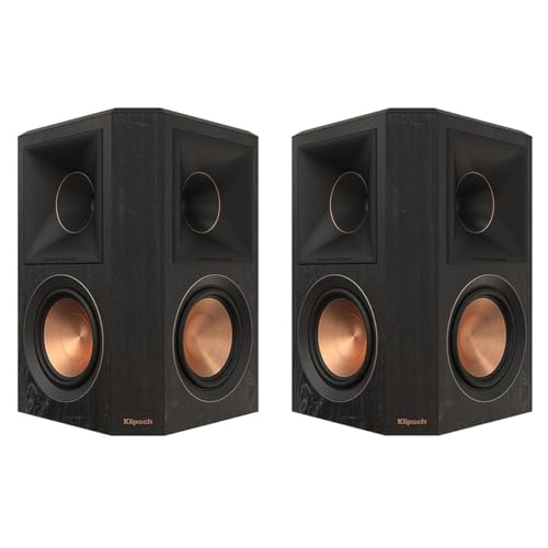 klipsch Reference Premiere RP-502S II Ebony Surround Sound Speakers - Image 1