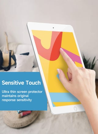 [عبوتان] واقي شاشة مقاس 10.2 بوصة لجهاز Apple iPad 10.2 بوصة من الجيل التاسع/الثامن/الجيل السابع (2021/2020/2019)، حافظة عالية الصلابة 9H HD مناسبة لـ 10.2 بوصة A2197/A2198/A2270/A2428/A2602/A2603 - view 4