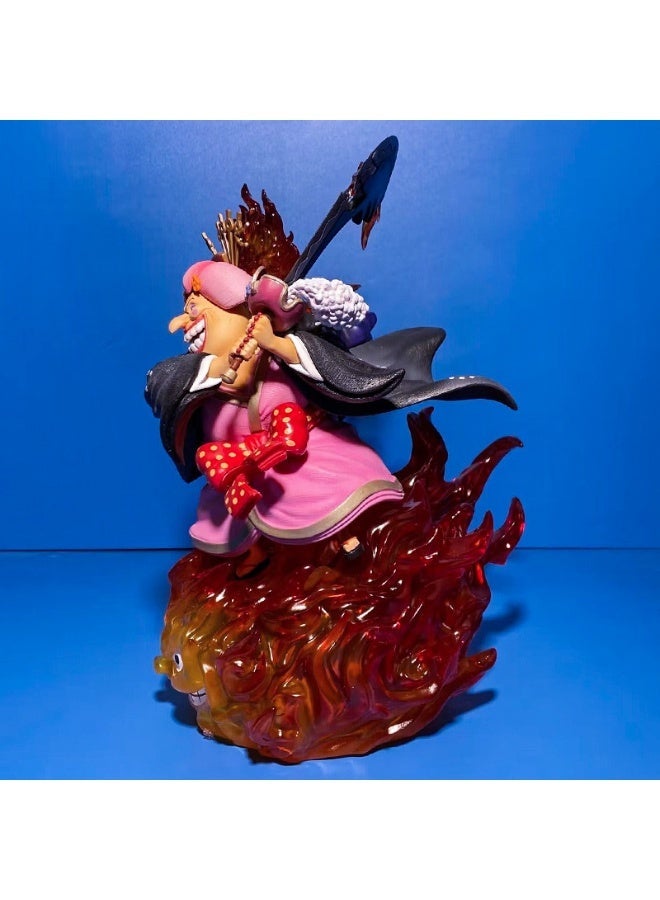 general One Piece Resonance Vol.5 Big Mom Light-Up Figure，25.5cm Premium Desktop Decor Birthday Gift Collectible - Image 3