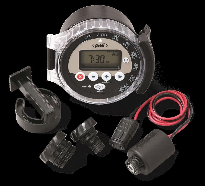 ORBIT 2-Pack Orbit 57860 Battery Operated Sprinkler Timer with Valve - Battery-Operated Sprinkler Timer with Valve for Easy Watering - Image 3