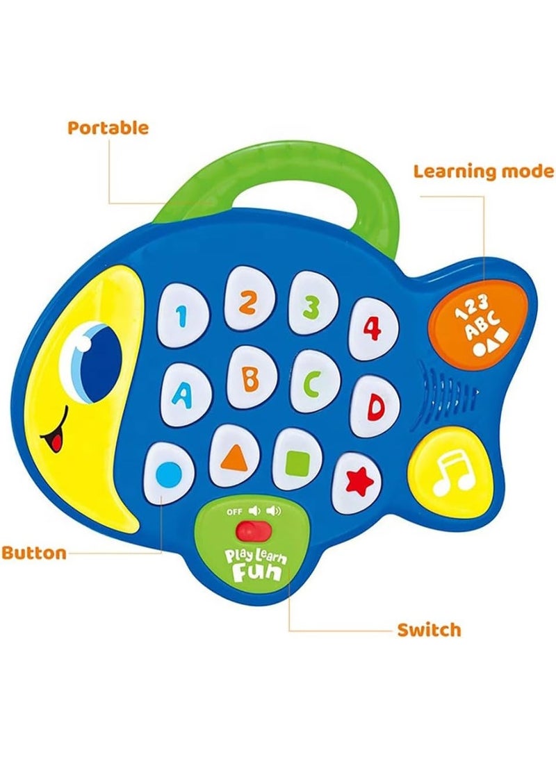 The Toys Home Fish with Light & Music Toy – Educational Developmental Toy for Toddlers – Enhances Fine Motor Skills, Hand-Eye Coordination, Creativity, Memory, and Cognitive Abilities - Image 4
