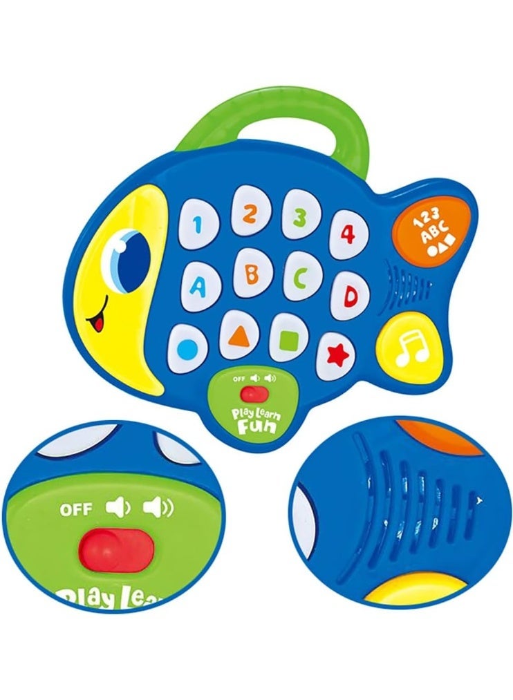 The Toys Home Fish with Light & Music Toy – Educational Developmental Toy for Toddlers – Enhances Fine Motor Skills, Hand-Eye Coordination, Creativity, Memory, and Cognitive Abilities - Image 3