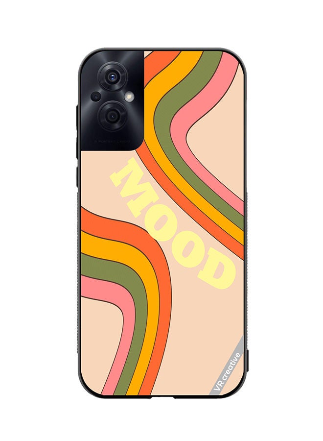 VR CREATIVE Protective Case Cover For Oppo Reno8 Z Mood Design Multicolour - Image 1
