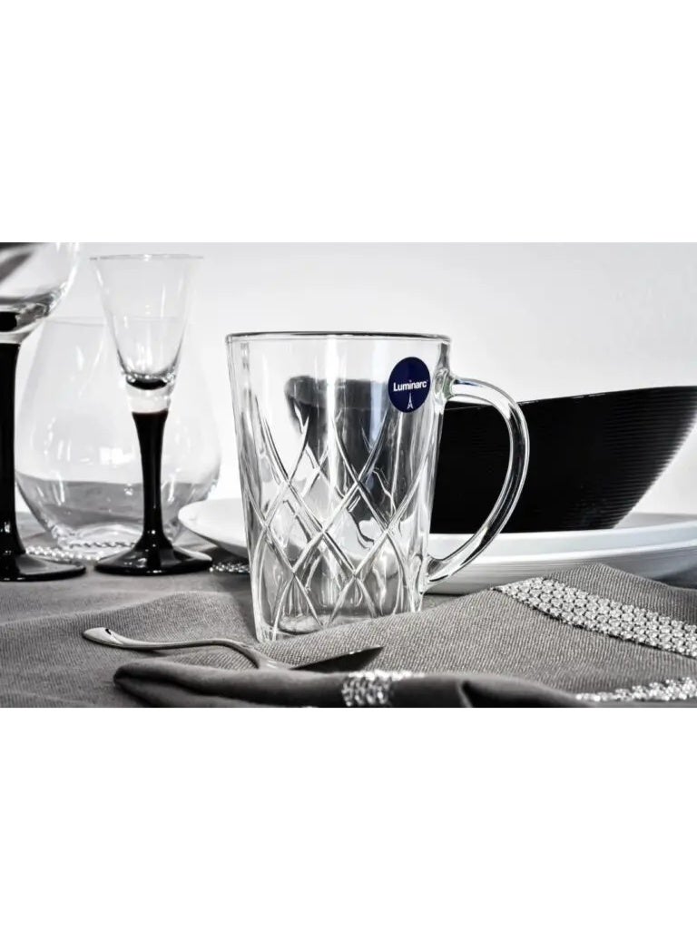 Luminarc 6-piece set mug – elegant design with a calming feel for comfortable and distinctive seating. - Image 2