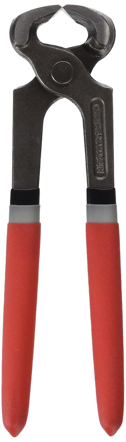 Yato YT2052 Carpenter Pincers 8inchPlier ToolsNon Slip Technical FoamPlier KnifeCrVNickel FinishHome ToolsCombination PlierInsulatedRedSilverElectricalWiresToolkit5560HRC - Image 2